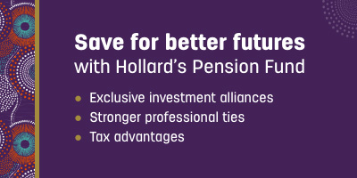 Hollard Mozambique Pension Fund banner: Save for better futures